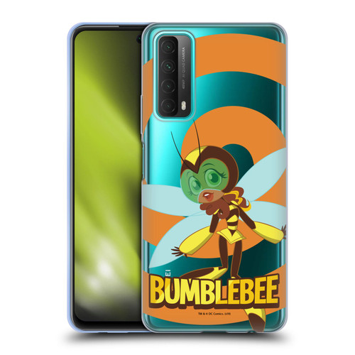 DC Super Hero Girls Characters Bumblebee Soft Gel Case for Huawei P Smart (2021)