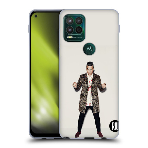 Robbie Williams Calendar Animal Print Coat Soft Gel Case for Motorola Moto G Stylus 5G 2021