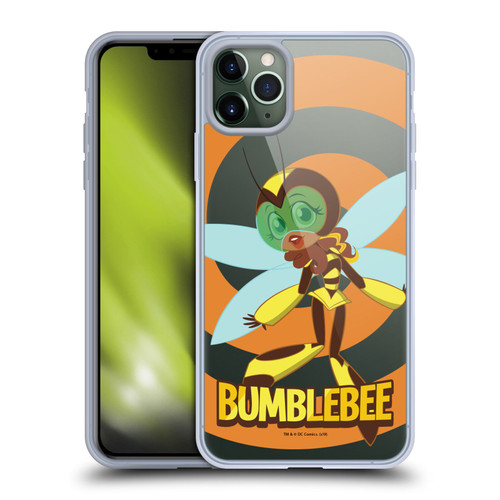 DC Super Hero Girls Characters Bumblebee Soft Gel Case for Apple iPhone 11 Pro Max