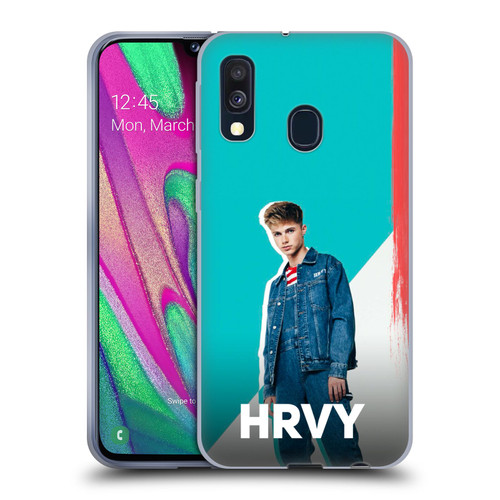 HRVY Graphics Calendar 8 Soft Gel Case for Samsung Galaxy A40 (2019)