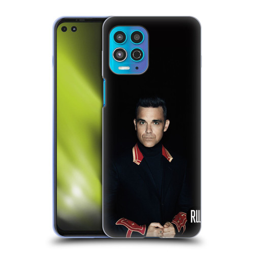 Robbie Williams Calendar Portrait Soft Gel Case for Motorola Moto G100