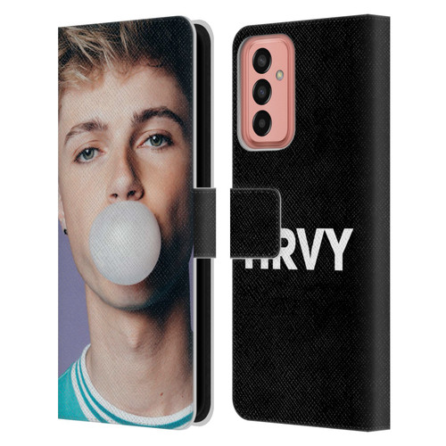 HRVY Graphics Calendar 2 Leather Book Wallet Case Cover For Samsung Galaxy M13 (2022)