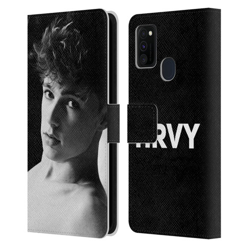 HRVY Graphics Calendar 9 Leather Book Wallet Case Cover For Samsung Galaxy M30s (2019)/M21 (2020)