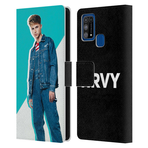HRVY Graphics Calendar 8 Leather Book Wallet Case Cover For Samsung Galaxy M31 (2020)