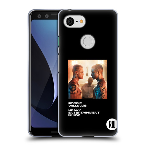 Robbie Williams Calendar The Heavy Entertainment Show Soft Gel Case for Google Pixel 3