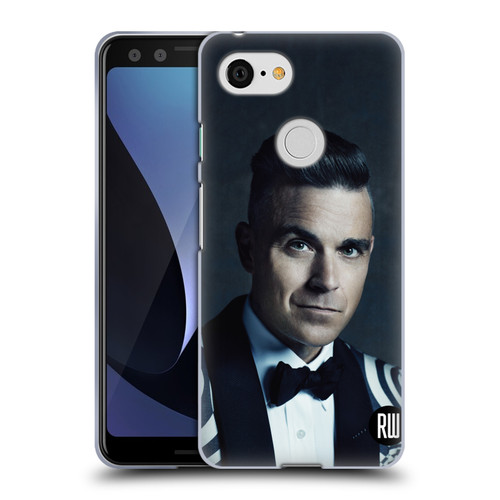 Robbie Williams Calendar Printed Tux Soft Gel Case for Google Pixel 3