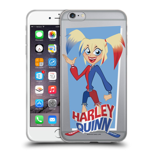 DC Super Hero Girls Characters Harley Quinn Soft Gel Case for Apple iPhone 6 Plus / iPhone 6s Plus