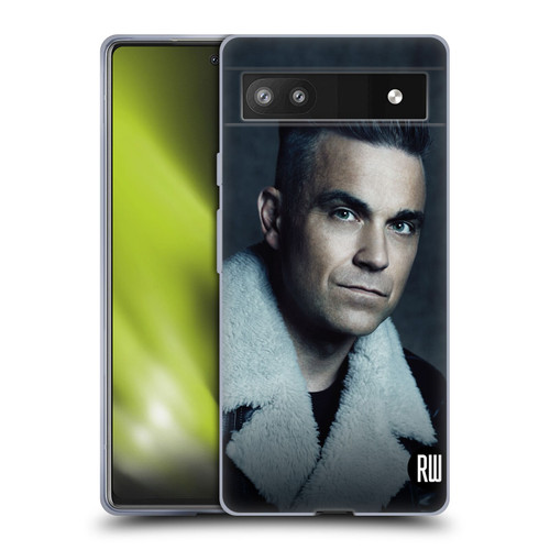 Robbie Williams Calendar Leather Jacket Soft Gel Case for Google Pixel 6a