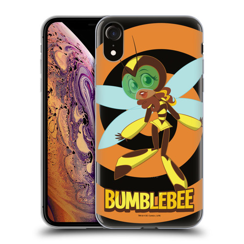 DC Super Hero Girls Characters Bumblebee Soft Gel Case for Apple iPhone XR