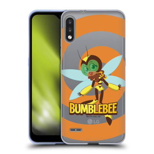 DC Super Hero Girls Characters Bumblebee Soft Gel Case for LG K22