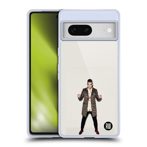 Robbie Williams Calendar Animal Print Coat Soft Gel Case for Google Pixel 7