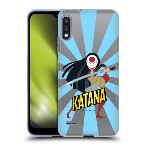 DC Super Hero Girls Characters Katana Soft Gel Case for LG K22
