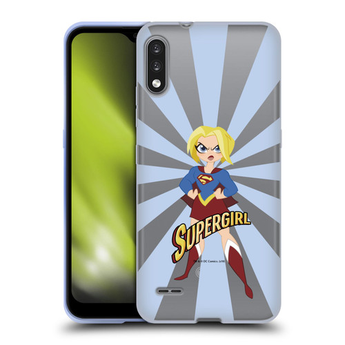 DC Super Hero Girls Characters Supergirl Soft Gel Case for LG K22