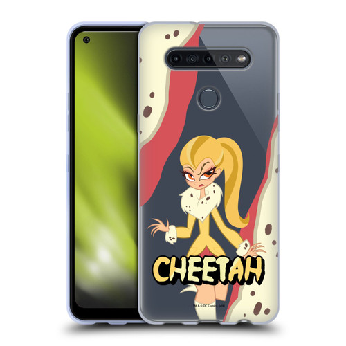 DC Super Hero Girls Characters Cheetah Soft Gel Case for LG K51S
