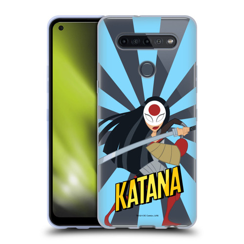 DC Super Hero Girls Characters Katana Soft Gel Case for LG K51S