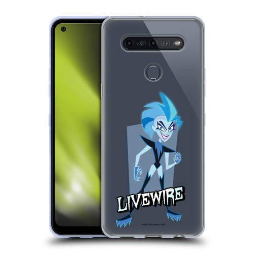 DC Super Hero Girls Characters Livewire Soft Gel Case for LG K51S