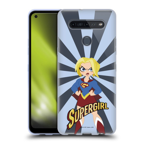 DC Super Hero Girls Characters Supergirl Soft Gel Case for LG K51S