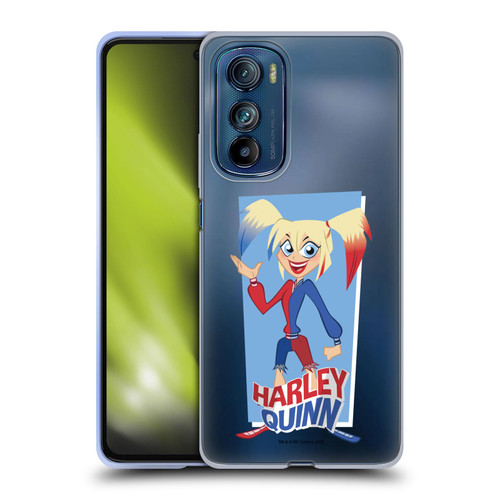 DC Super Hero Girls Characters Harley Quinn Soft Gel Case for Motorola Edge 30