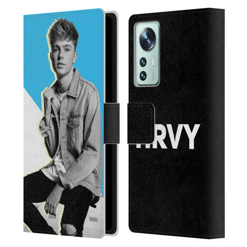 HRVY Graphics Calendar 3 Leather Book Wallet Case Cover For Xiaomi 12