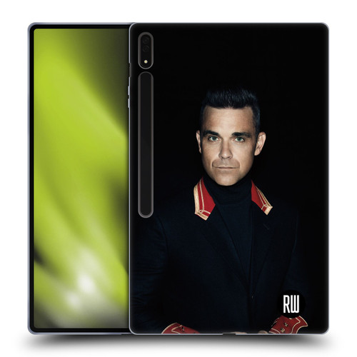 Robbie Williams Calendar Portrait Soft Gel Case for Samsung Galaxy Tab S8 Ultra