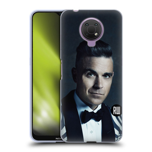 Robbie Williams Calendar Printed Tux Soft Gel Case for Nokia G10