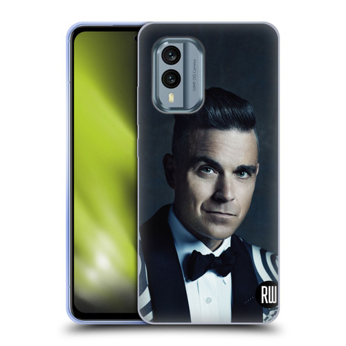 Robbie Williams Calendar Printed Tux Soft Gel Case for Nokia X30