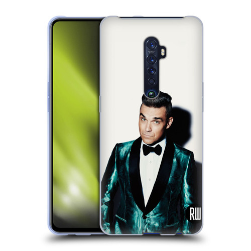 Robbie Williams Calendar White Background Soft Gel Case for OPPO Reno 2