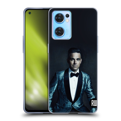 Robbie Williams Calendar Dark Background Soft Gel Case for OPPO Reno7 5G / Find X5 Lite