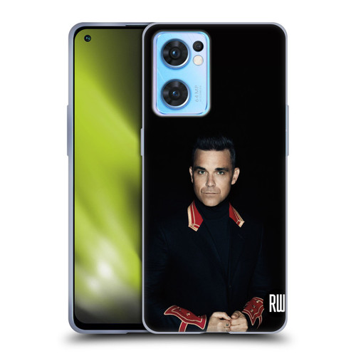 Robbie Williams Calendar Portrait Soft Gel Case for OPPO Reno7 5G / Find X5 Lite