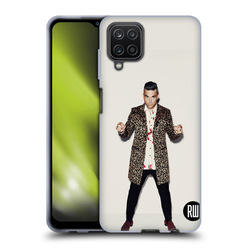 Robbie Williams Calendar Animal Print Coat Soft Gel Case for Samsung Galaxy A12 (2020)