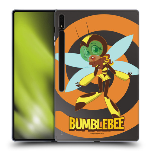 DC Super Hero Girls Characters Bumblebee Soft Gel Case for Samsung Galaxy Tab S8 Ultra