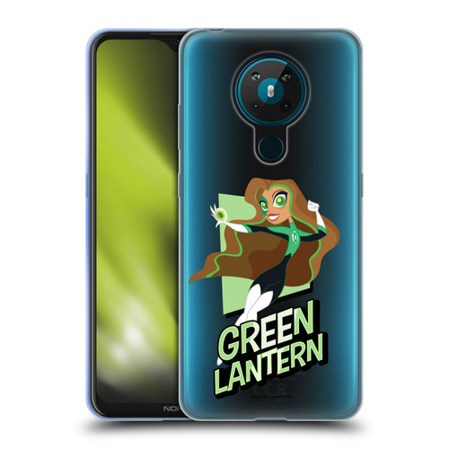 DC Super Hero Girls Characters Green Lantern Soft Gel Case for Nokia 5.3