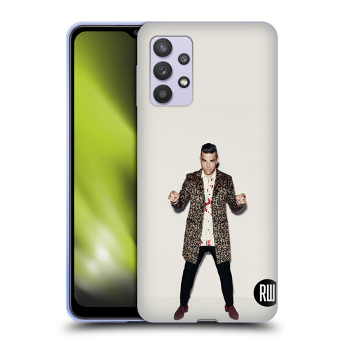 Robbie Williams Calendar Animal Print Coat Soft Gel Case for Samsung Galaxy A32 5G / M32 5G (2021)