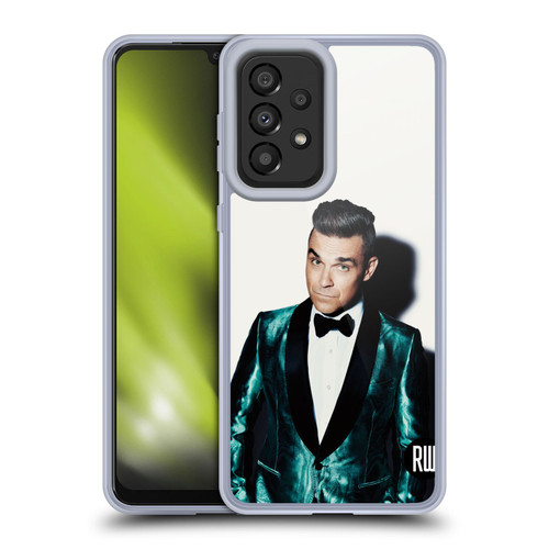 Robbie Williams Calendar White Background Soft Gel Case for Samsung Galaxy A33 5G (2022)