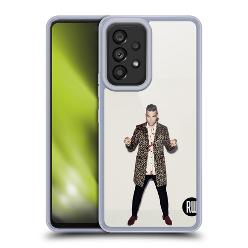 Robbie Williams Calendar Animal Print Coat Soft Gel Case for Samsung Galaxy A53 5G (2022)