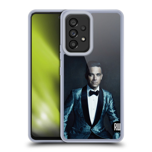 Robbie Williams Calendar Dark Background Soft Gel Case for Samsung Galaxy A53 5G (2022)