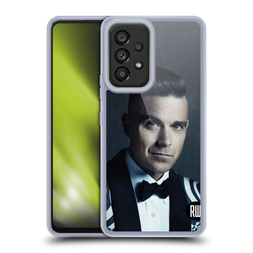 Robbie Williams Calendar Printed Tux Soft Gel Case for Samsung Galaxy A53 5G (2022)