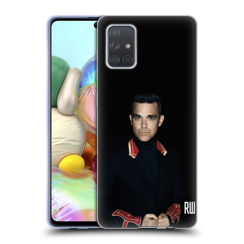 Robbie Williams Calendar Portrait Soft Gel Case for Samsung Galaxy A71 (2019)