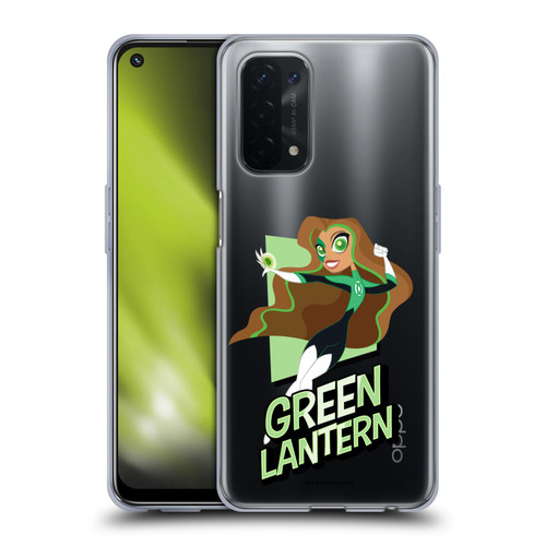 DC Super Hero Girls Characters Green Lantern Soft Gel Case for OPPO A54 5G