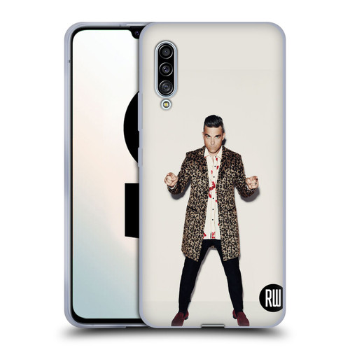 Robbie Williams Calendar Animal Print Coat Soft Gel Case for Samsung Galaxy A90 5G (2019)