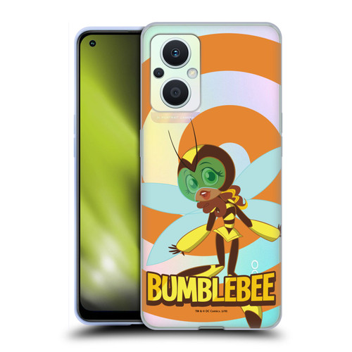 DC Super Hero Girls Characters Bumblebee Soft Gel Case for OPPO Reno8 Lite