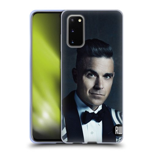 Robbie Williams Calendar Printed Tux Soft Gel Case for Samsung Galaxy S20 / S20 5G