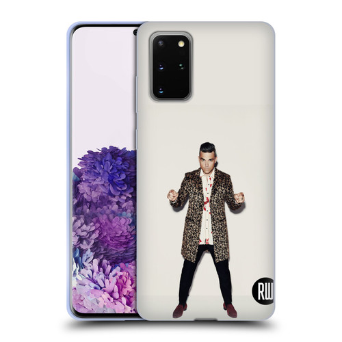 Robbie Williams Calendar Animal Print Coat Soft Gel Case for Samsung Galaxy S20+ / S20+ 5G