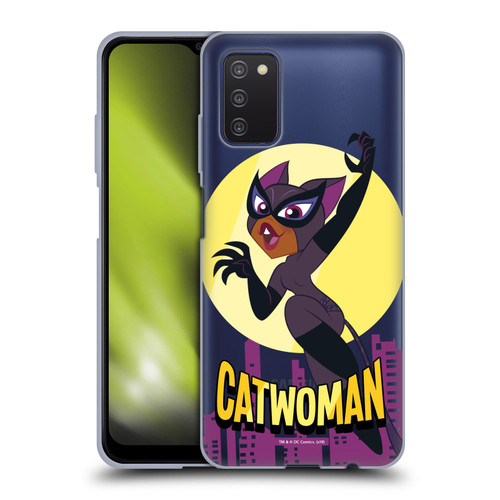 DC Super Hero Girls Characters Catwoman Soft Gel Case for Samsung Galaxy A03s (2021)