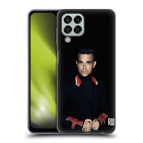 Robbie Williams Calendar Portrait Soft Gel Case for Samsung Galaxy M33 (2022)