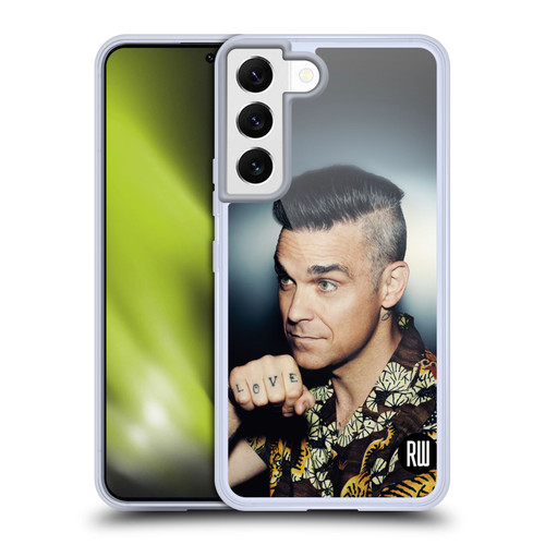 Robbie Williams Calendar Love Tattoo Soft Gel Case for Samsung Galaxy S22 5G