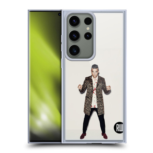 Robbie Williams Calendar Animal Print Coat Soft Gel Case for Samsung Galaxy S23 Ultra 5G