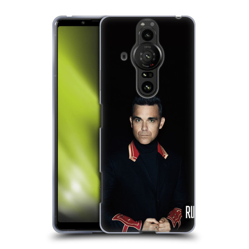 Robbie Williams Calendar Portrait Soft Gel Case for Sony Xperia Pro-I