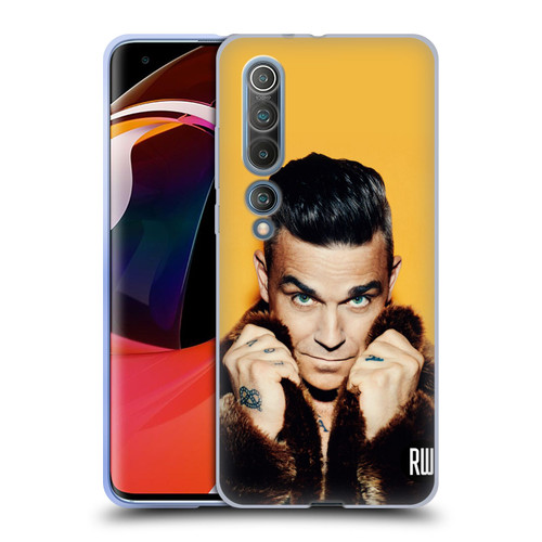 Robbie Williams Calendar Fur Coat Soft Gel Case for Xiaomi Mi 10 5G / Mi 10 Pro 5G