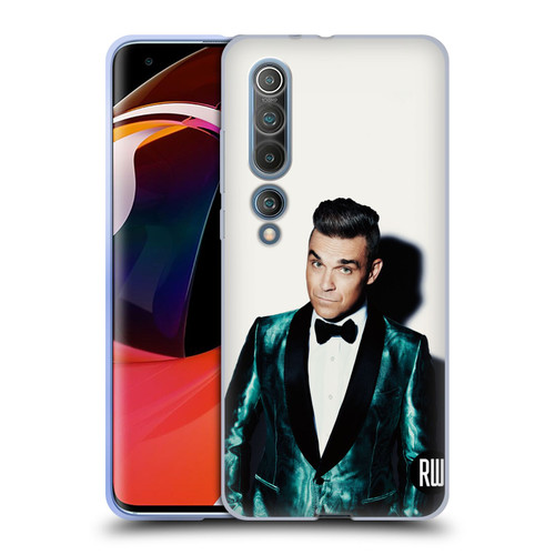 Robbie Williams Calendar White Background Soft Gel Case for Xiaomi Mi 10 5G / Mi 10 Pro 5G